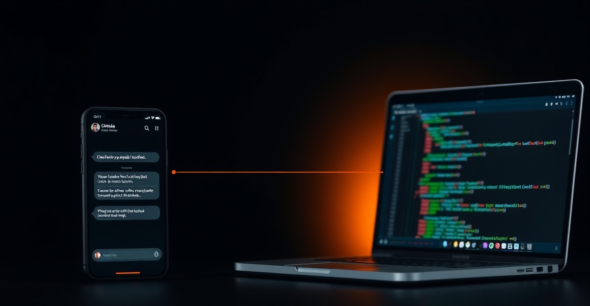 Telegram and Discord messages flowing into a Claude Code terminal session
